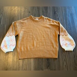 Crown & Ivy Ribbed Cozy, Soft-Knit Sweater - Size XL